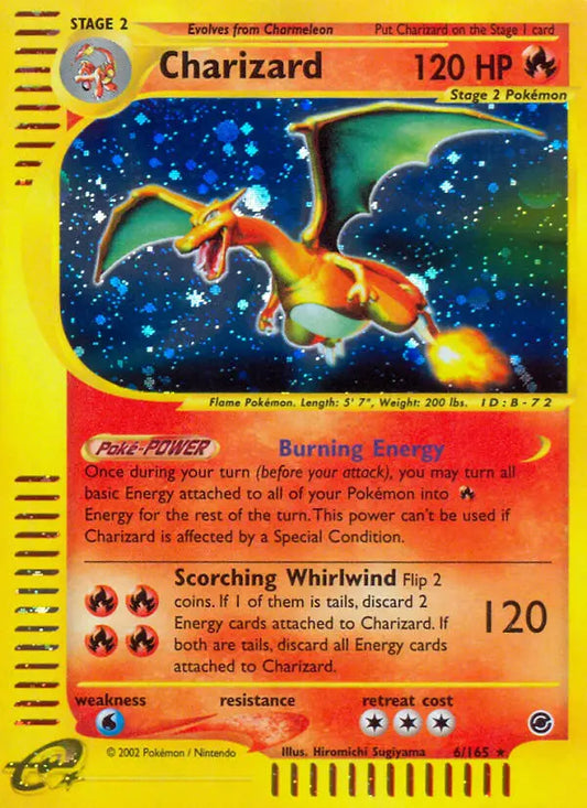 Charizard 6 Expedition Base Set Pokesingles