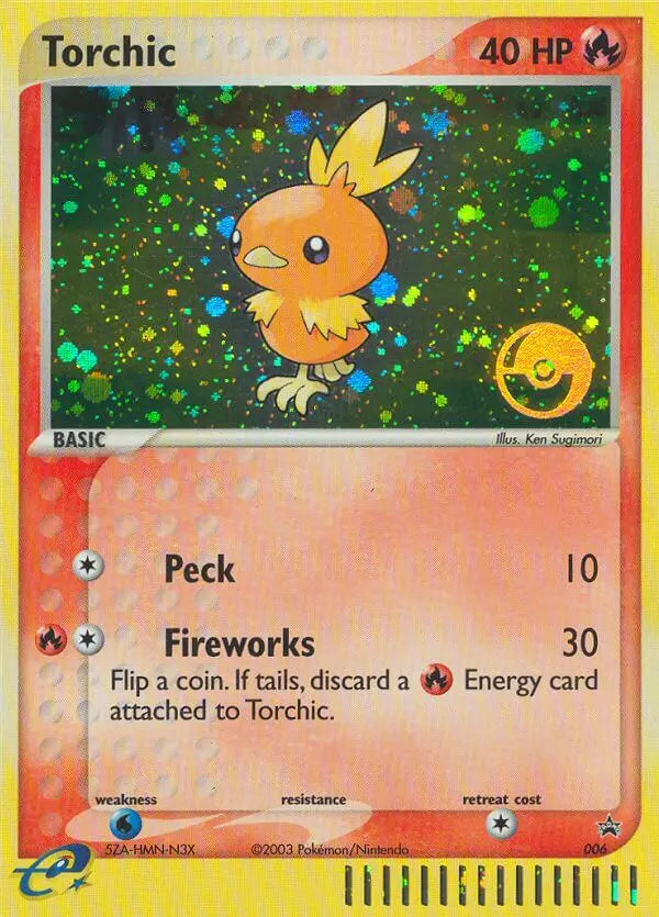 Torchic 6 Nintendo Black Star Promos Pokesingles