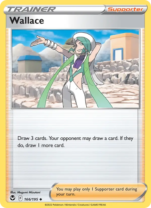 Wallace 166 Silver Tempest Pokesingles