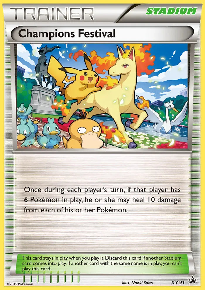 Champions Festival XY91 XY Black Star Promos Pokesingles