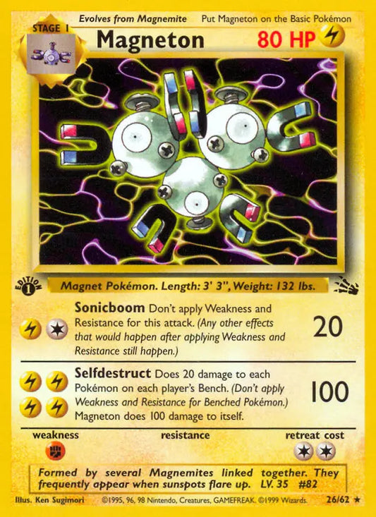 Magneton 26 Fossil Pokesingles