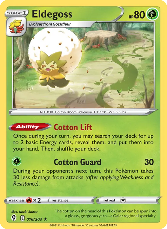 Eldegoss 16 Evolving Skies Pokesingles