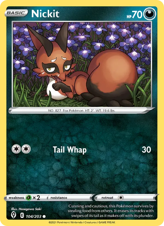 Nickit 104 Evolving Skies Pokesingles