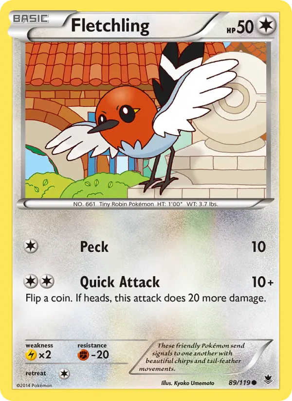 Fletchling 89 Phantom Forces Pokesingles