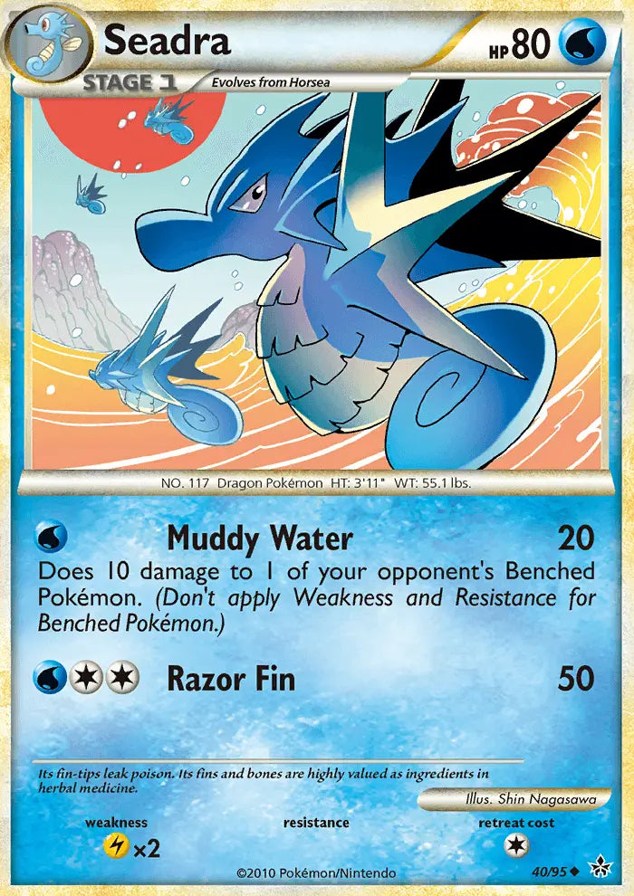 Seadra 40 Unleashed Pokesingles