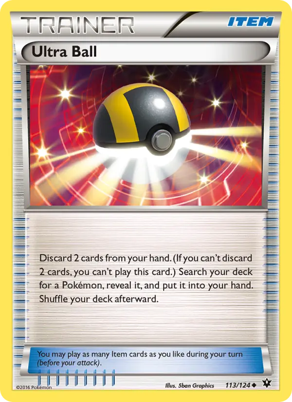 Ultra Ball 113 Fates Collide Pokesingles