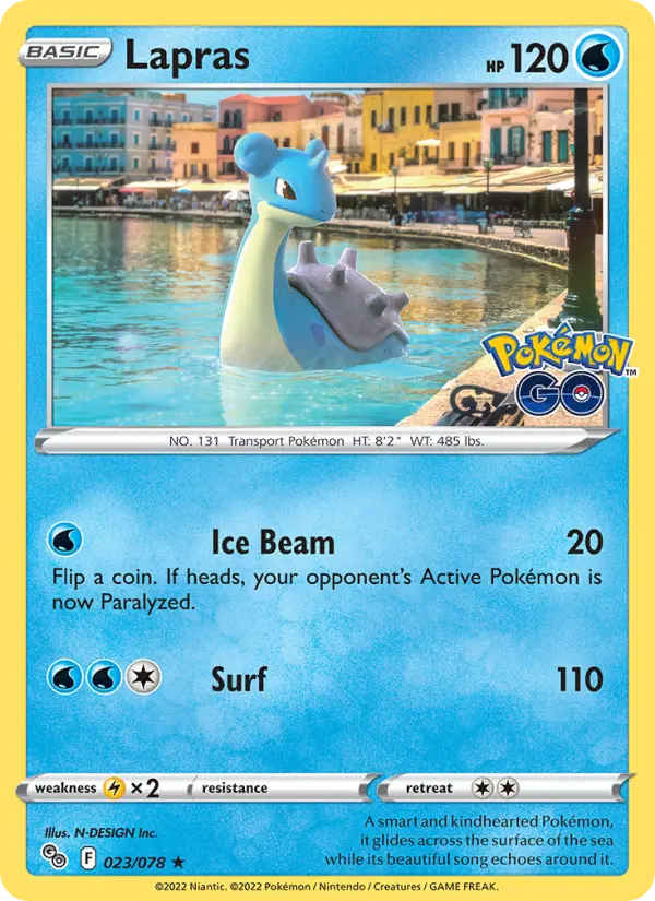 Lapras 23 Pokémon GO Pokesingles