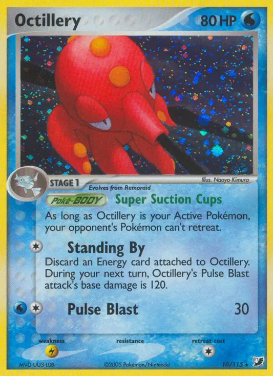 Octillery 10 Unseen Forces Pokesingles