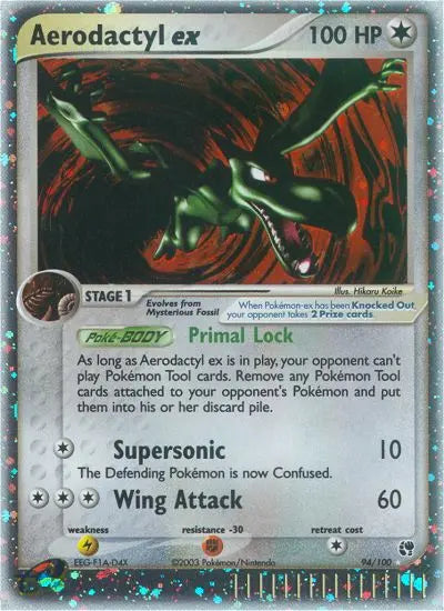 Aerodactyl ex 94 Sandstorm Pokesingles