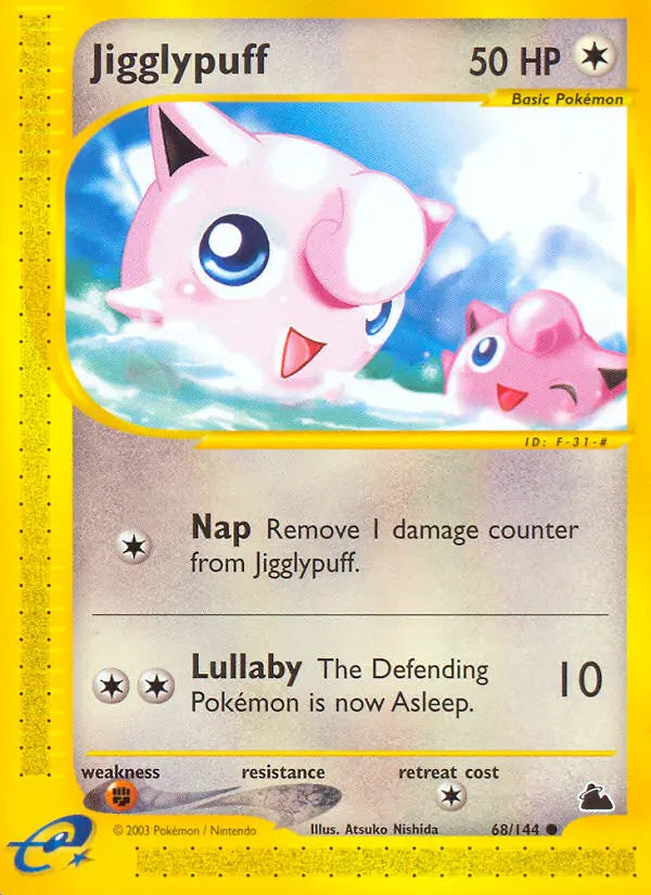 Jigglypuff 68 Skyridge Pokesingles