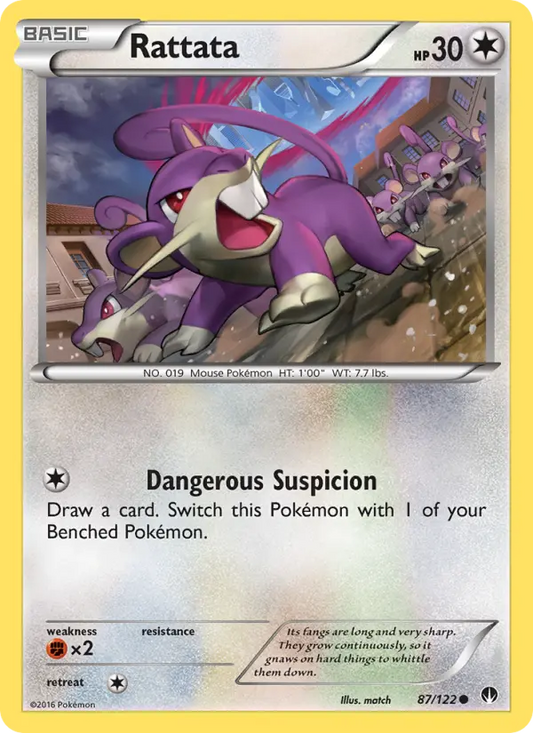 Rattata 87 BREAKpoint Pokesingles