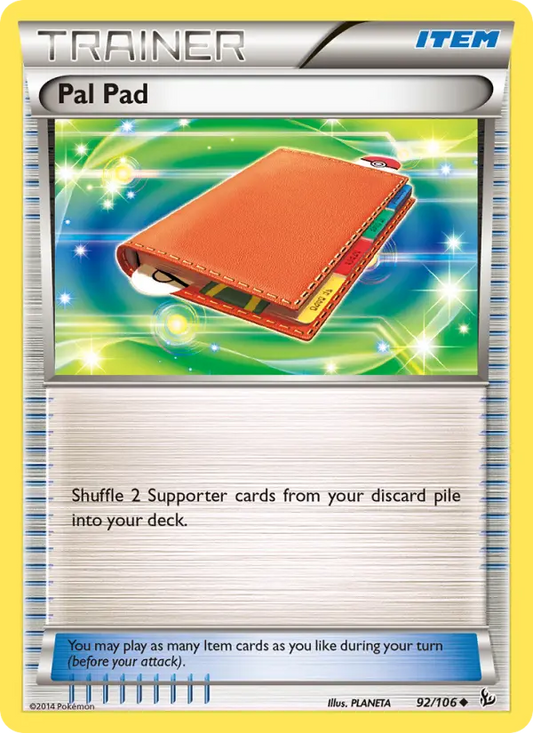 Pal Pad 92 Flashfire Pokesingles