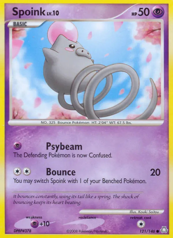 Spoink 121 Legends Awakened Pokesingles