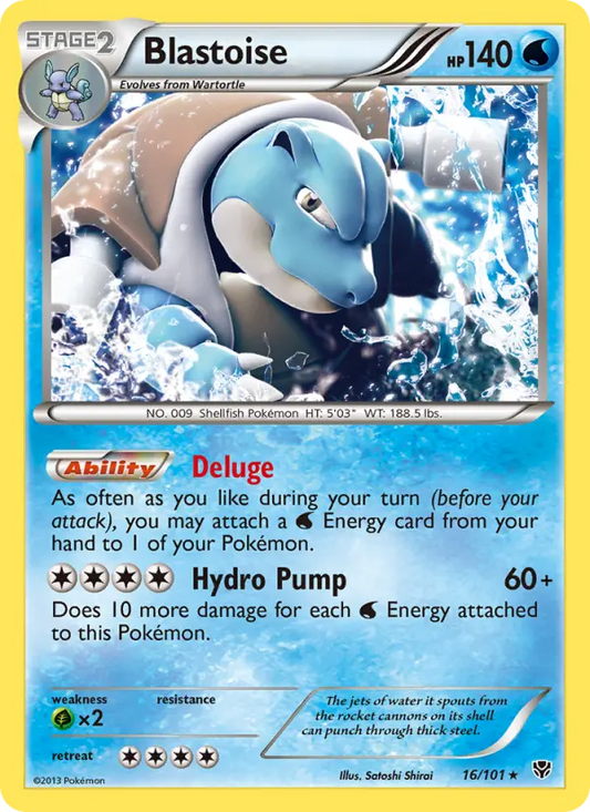 Blastoise 16 Plasma Blast Pokesingles