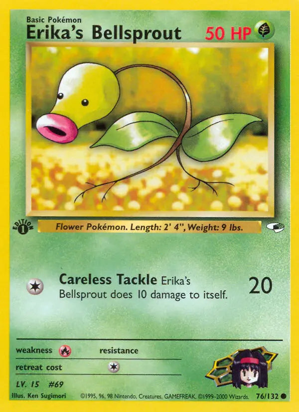 Erika's Bellsprout 76 Gym Heroes Pokesingles
