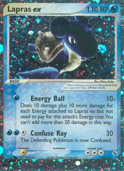 Lapras ex 99 Ruby & Sapphire Pokesingles