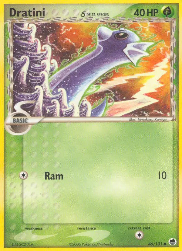 Dratini δ 46 Dragon Frontiers Pokesingles