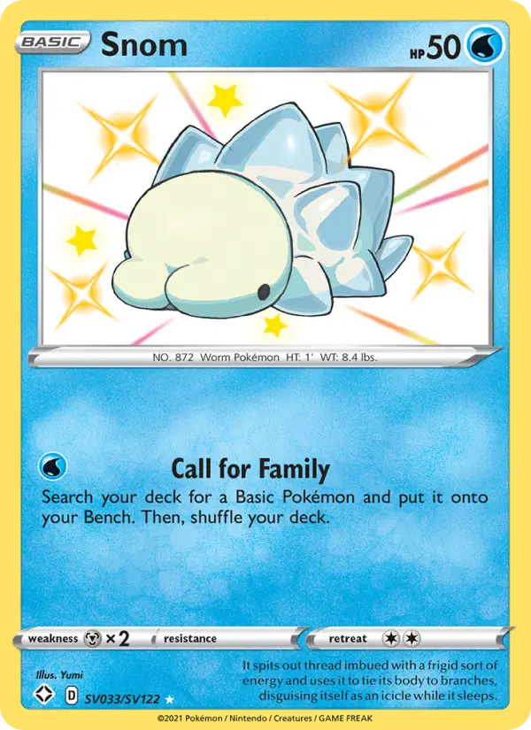 Snom SV033 Shining Fates Pokesingles