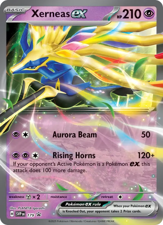 Xerneas ex 179 SVP Black Star Promos Pokesingles