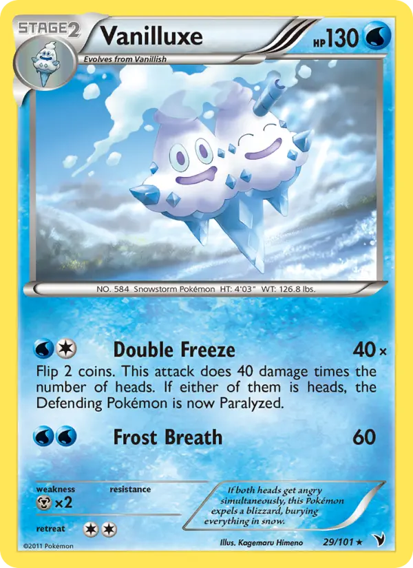 Vanilluxe 29 Noble Victories Pokesingles