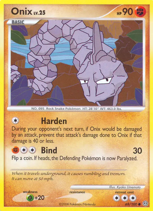 Onix 69 Stormfront Pokesingles