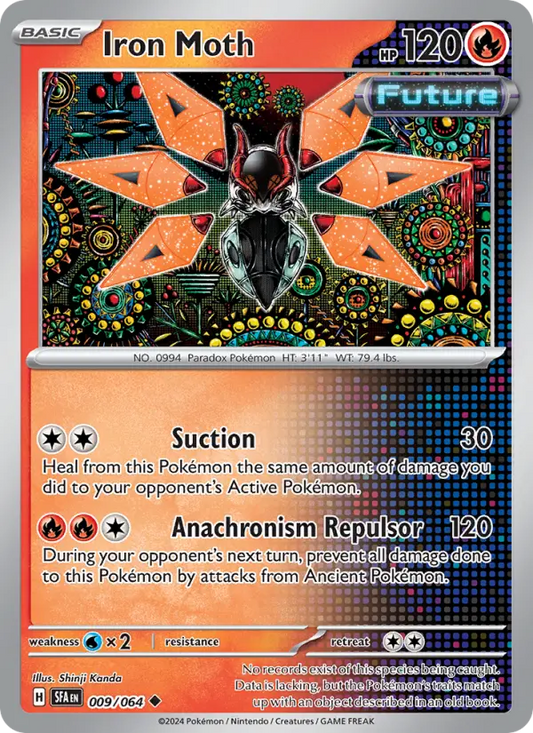 Iron Moth 9 Shrouded Fable Pokesingles