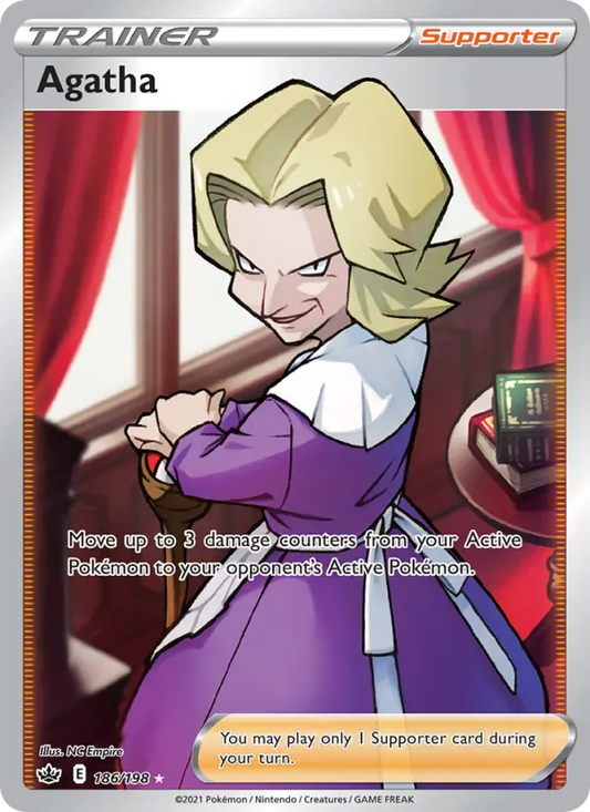 Agatha 186 Chilling Reign Pokesingles
