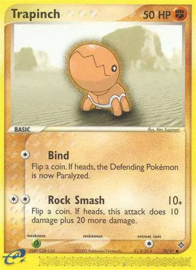Trapinch 79 Dragon Pokesingles