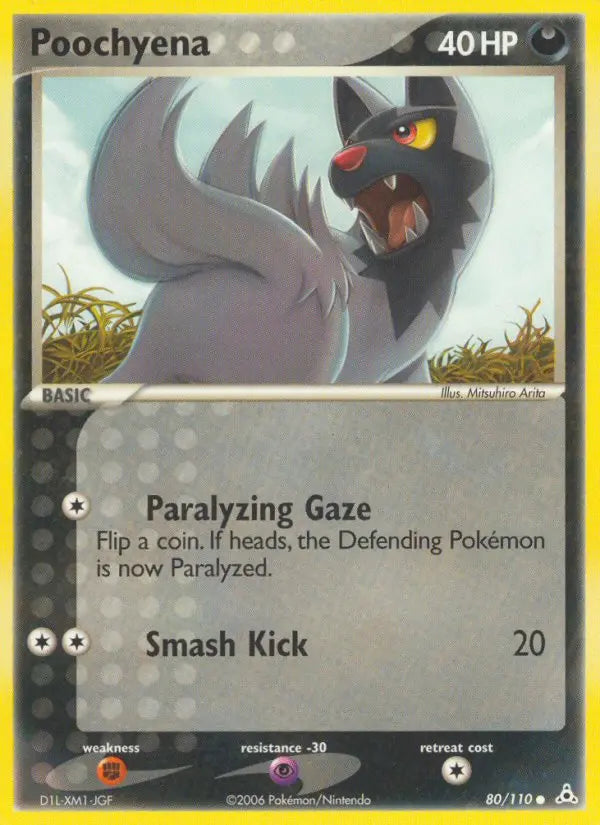 Poochyena 80 Holon Phantoms Pokesingles