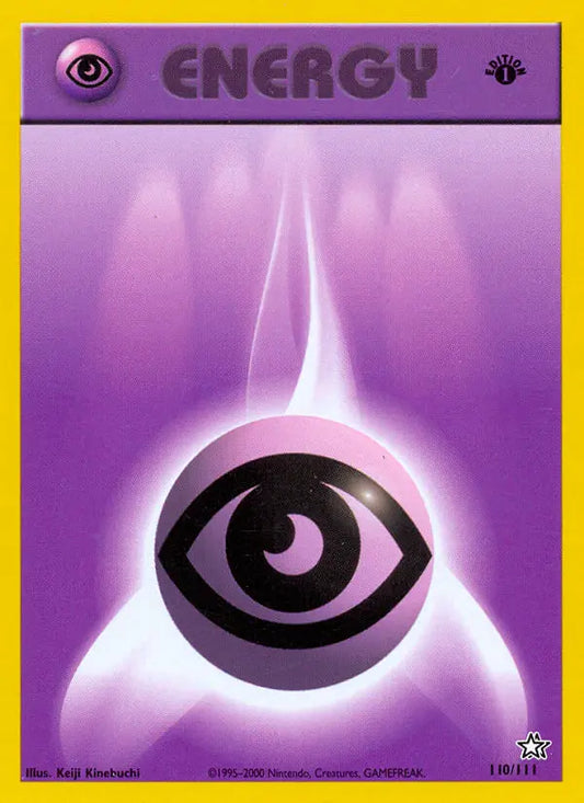 Psychic Energy 110 Neo Genesis Pokesingles