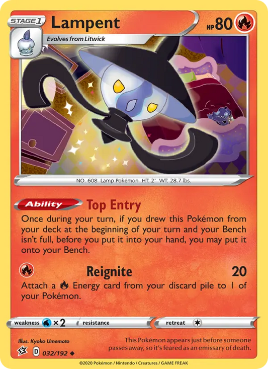 Lampent 32 Rebel Clash Pokesingles