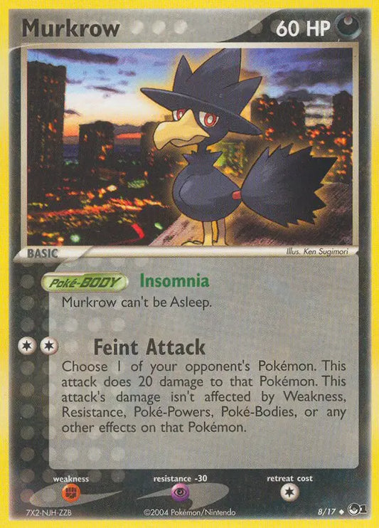 Murkrow 8 POP Series 1 Pokesingles