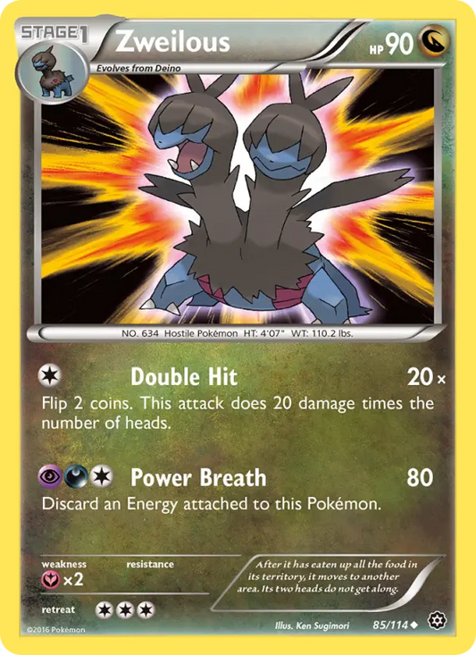 Zweilous 85 Steam Siege Pokesingles