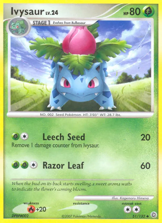 Ivysaur 51 Secret Wonders Pokesingles