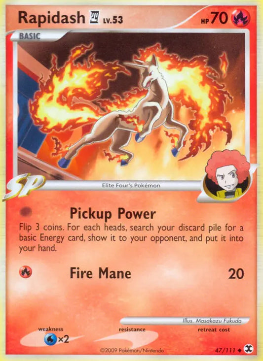 Rapidash 4 47 Rising Rivals Pokesingles