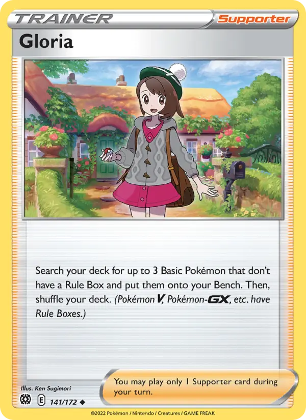 Gloria 141 Brilliant Stars Pokesingles