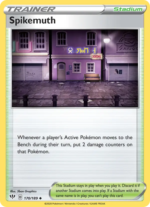 Spikemuth 170 Darkness Ablaze Pokesingles