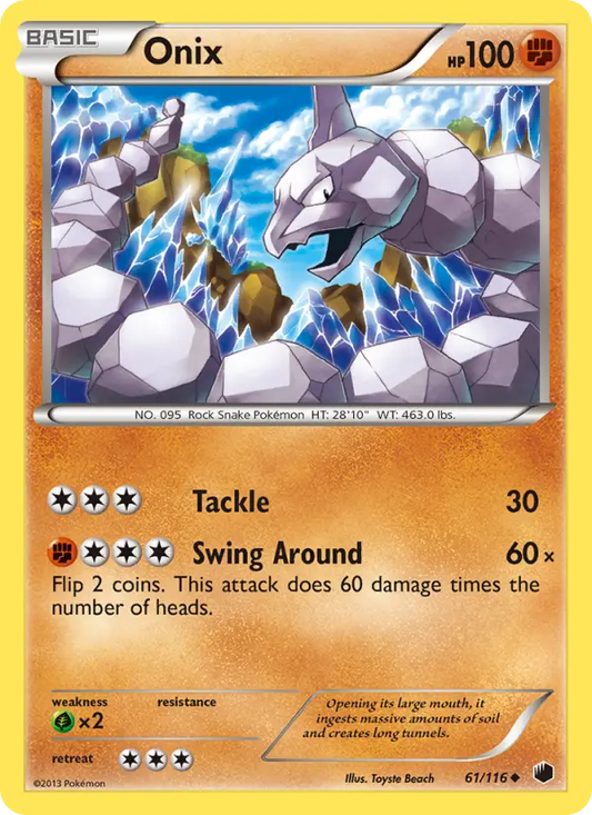 Onix 61 Plasma Freeze Pokesingles