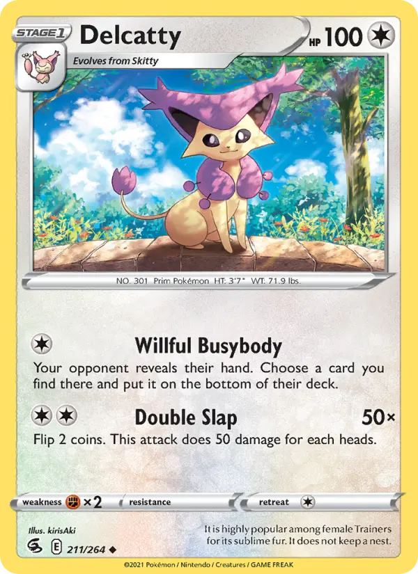 Delcatty 211 Fusion Strike Pokesingles