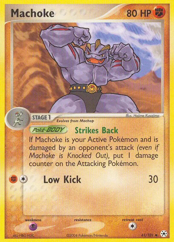 Machoke 41 Hidden Legends Pokesingles