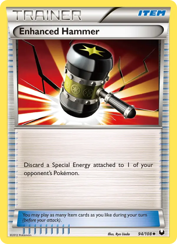 Enhanced Hammer 94 Dark Explorers Pokesingles