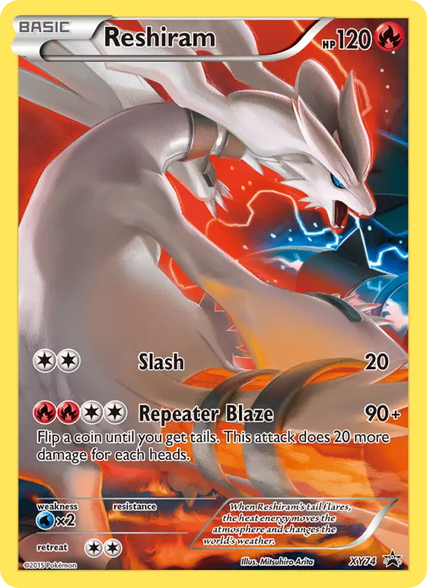 Reshiram XY74 XY Black Star Promos Pokesingles