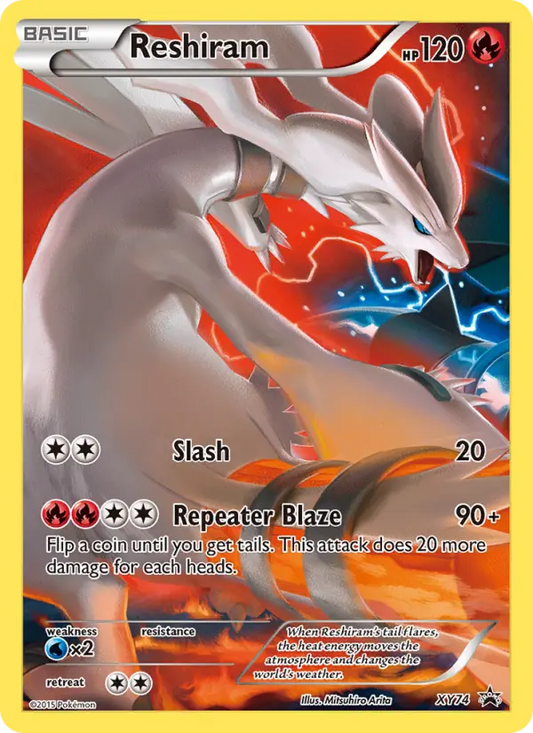 Reshiram XY74 XY Black Star Promos Pokesingles