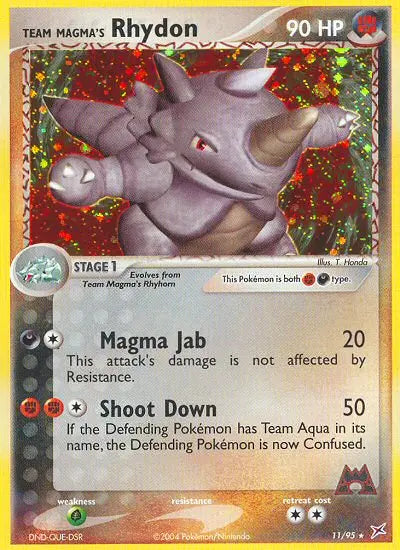 Team Magma's Rhydon 11 Team Magma vs Team Aqua Pokesingles