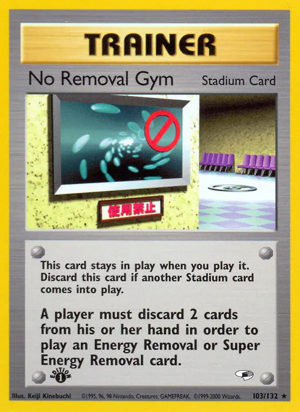 No Removal Gym 103 Gym Heroes Pokesingles