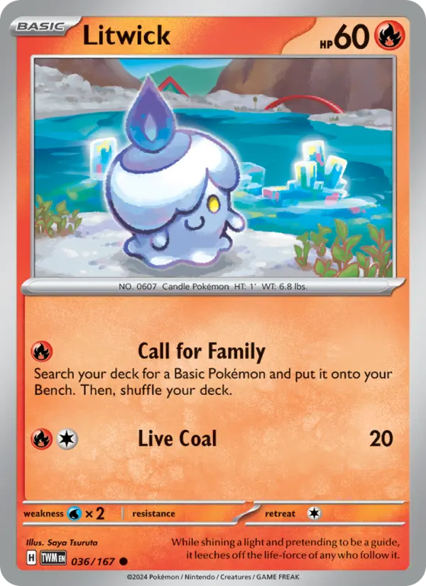 Litwick 36 Twilight Masquerade Pokesingles