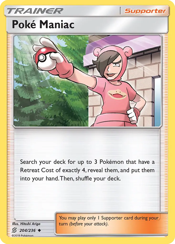 Poké Maniac 204 Unified Minds Pokesingles