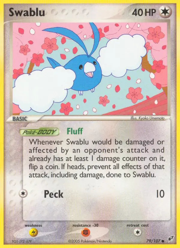 Swablu 79 Deoxys Pokesingles