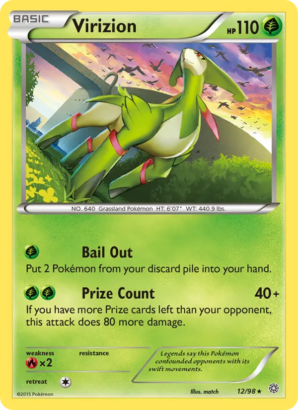 Virizion 12 Ancient Origins Pokesingles