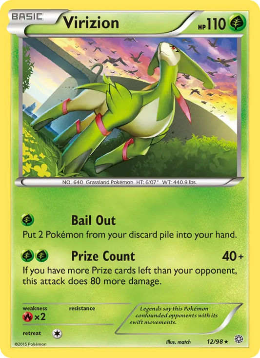 Virizion 12 Ancient Origins Pokesingles